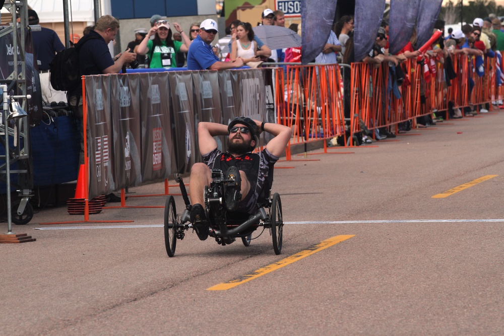 Marines take first gold in Warrior Games