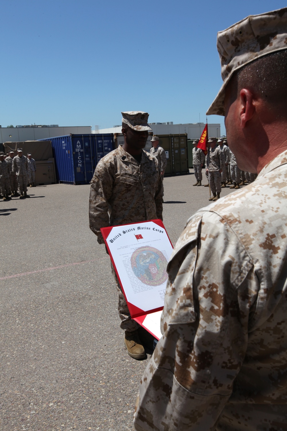 MWCS-38 Master Sgt. earns Bronze Star