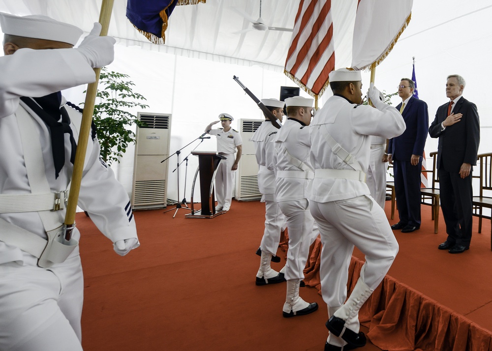 Secretary of the Navy visits Singapore