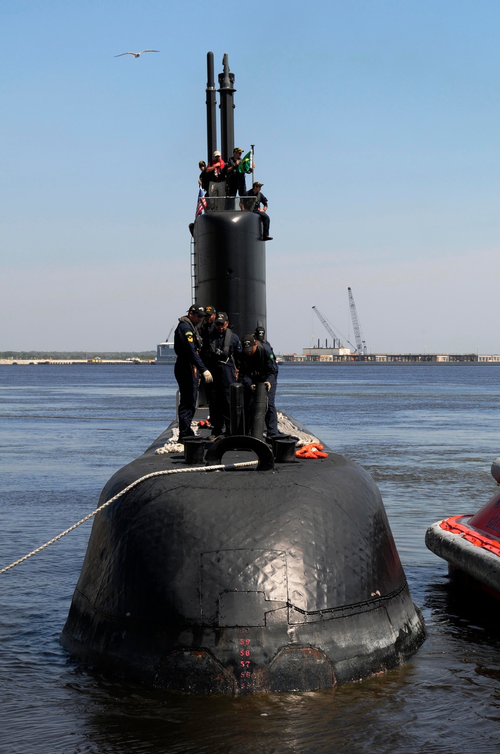 BNS Tapajo arrives in Mayport