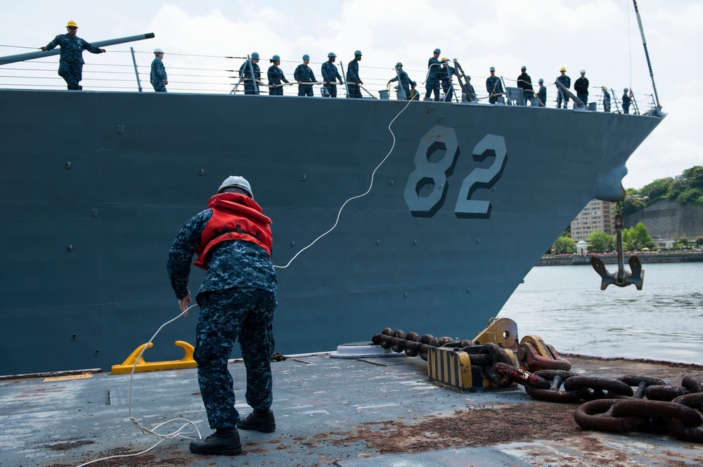 USS Lassen returns to Fleet Activities Yokosuka