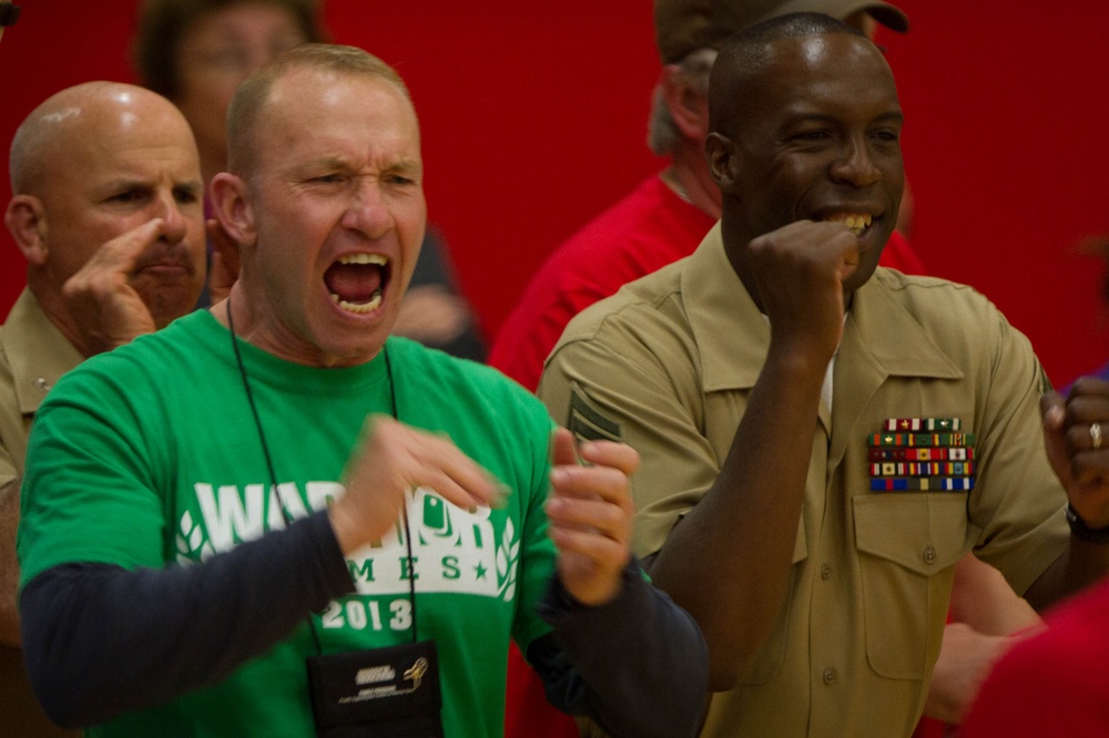 Marines Roll Through Army in Sitting Volleyball at Warrior Games