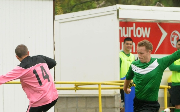 Racing Newmarket football club hosts joint base team