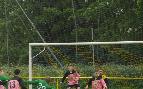 Racing Newmarket football club hosts joint base team