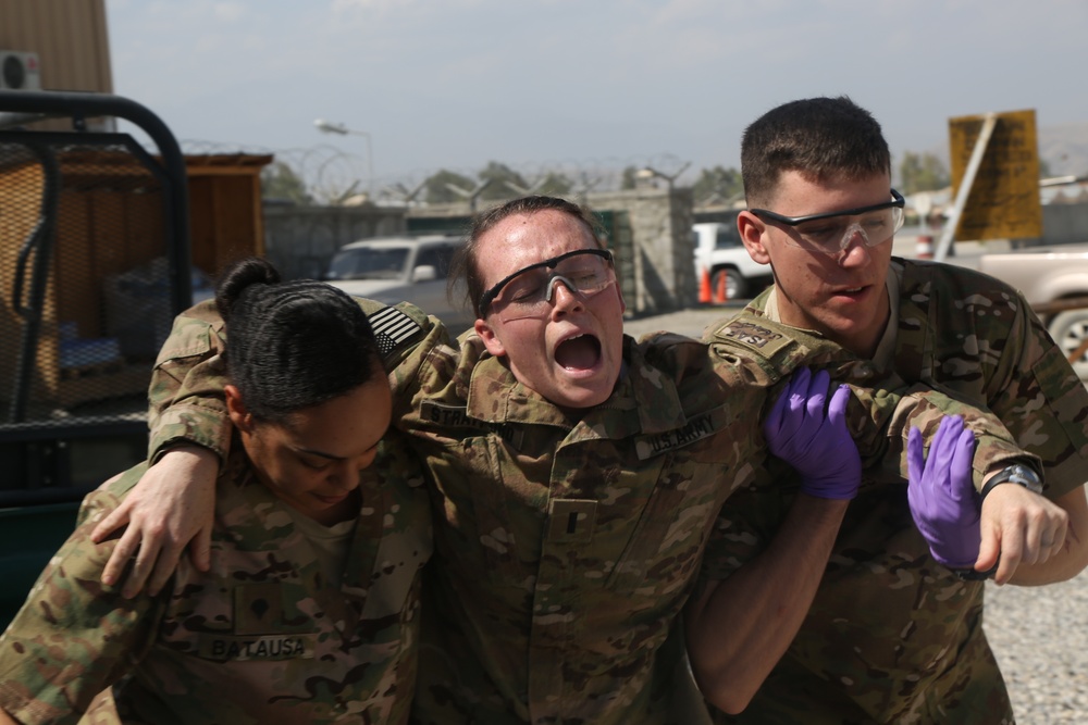 Mass casualty exercise