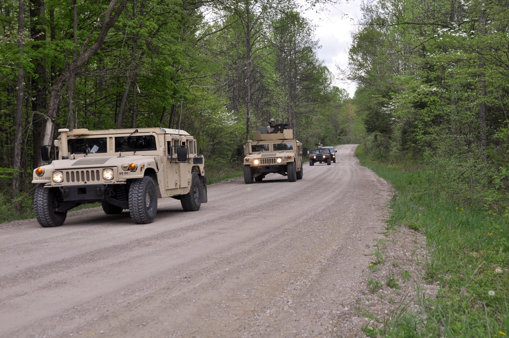 1st Battalion, 293rd Infantry Regiment conducts Annual Training at Atterbury-Muscatatuck
