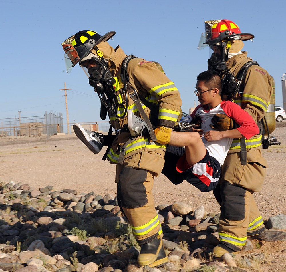 Angel Thunder 2013 - Aircraft Crash Exercise