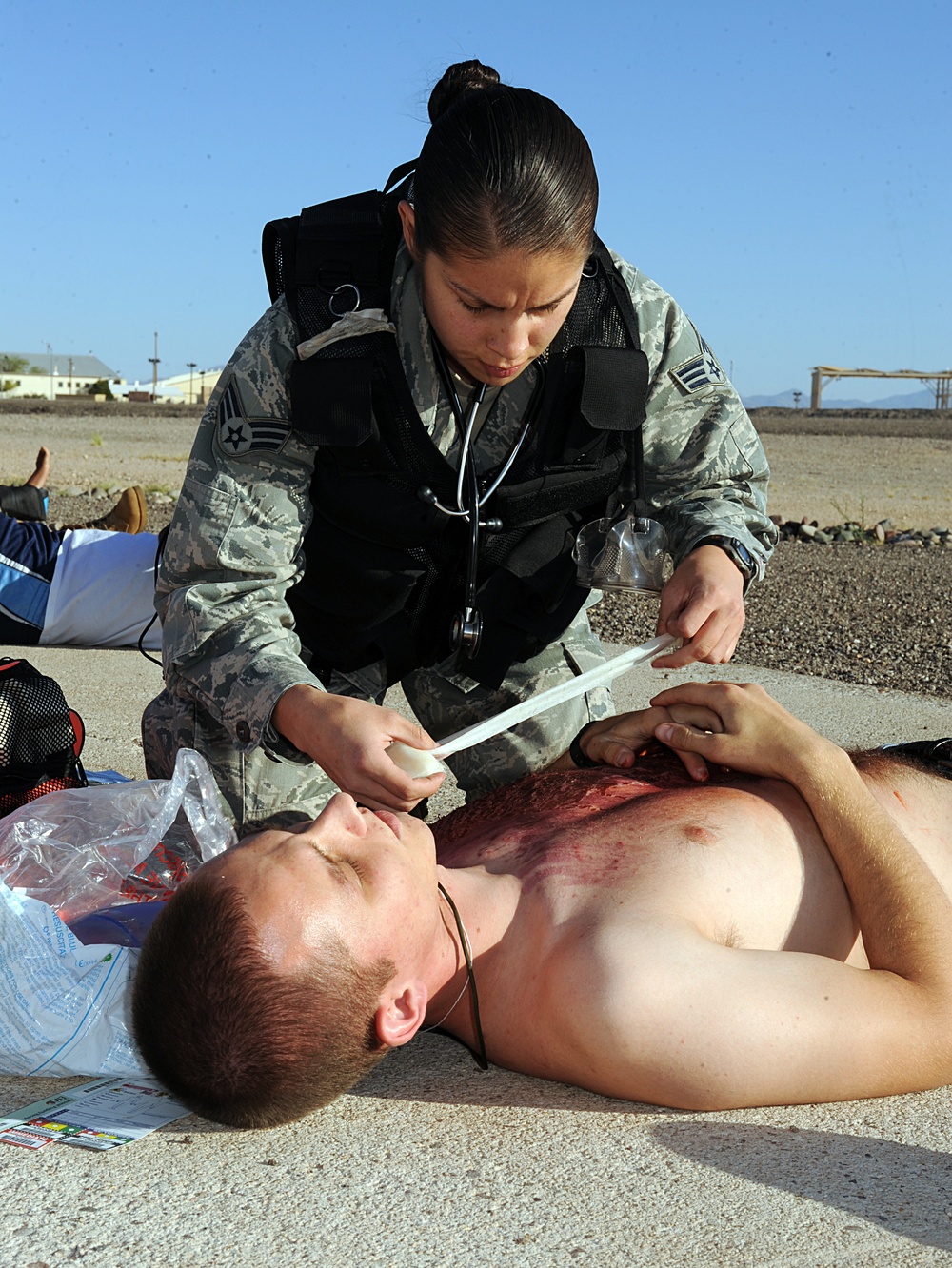 Angel Thunder 2013 - Aircraft Crash Exercise