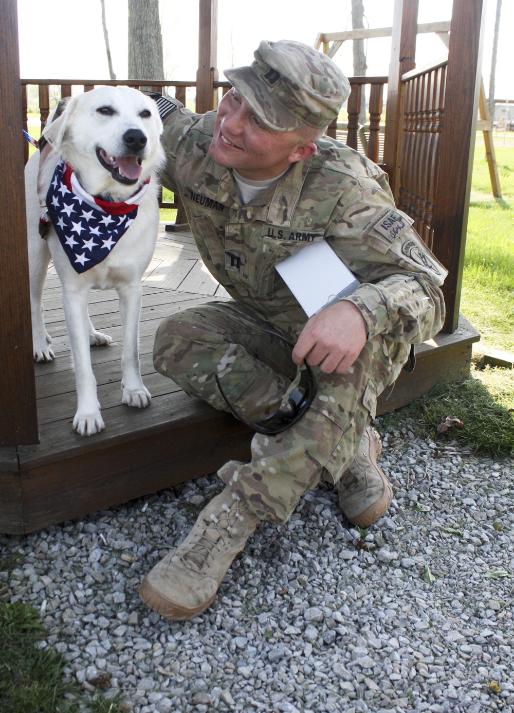 PRT Nangarhar reunites with base dog