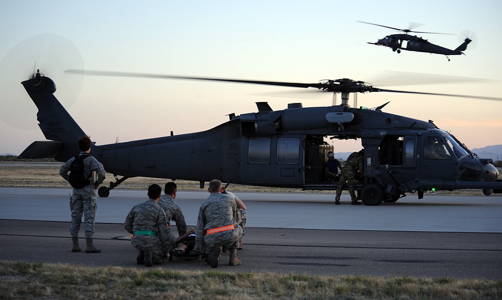 Angel Thunder 2013 - Aircraft Crash Exercise