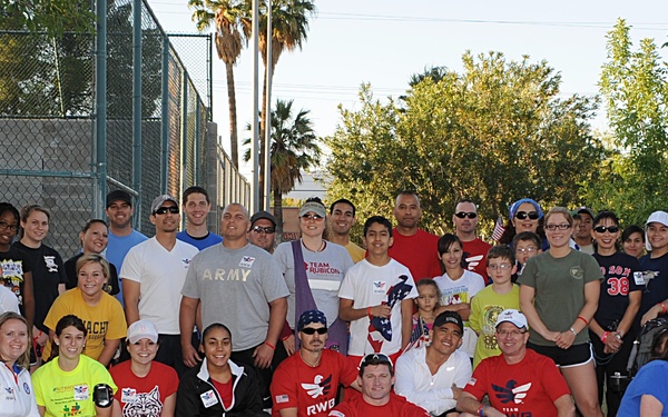 Team RWB and DLT run for Boston Marathon