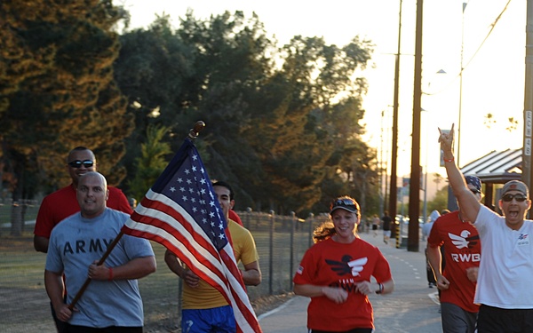Team RWB and DLT run for Boston Marathon