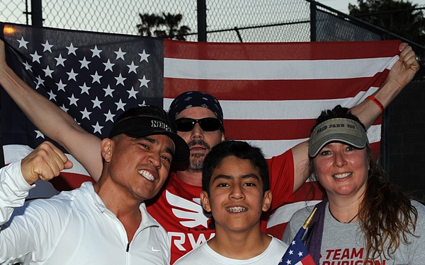 Team RWB and DLT run for Boston Marathon