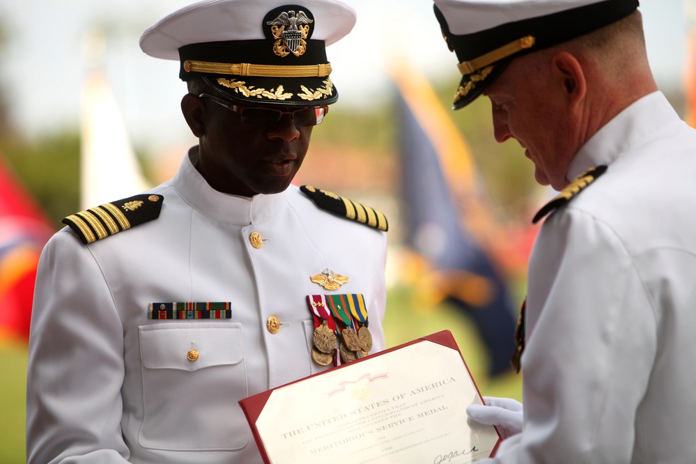 Navy Captain retires after 33 years in the service