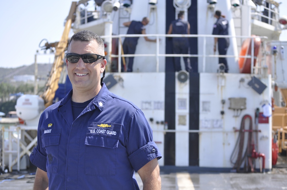 Coast Guard Cutter Vigorous commanding officer