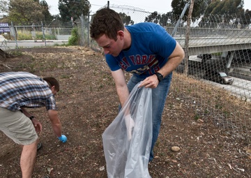 Naval Base San Diego's 22nd bi-annual Main Street Cleanup