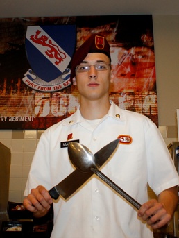 Fury cook recognized as installation cook of the quarter