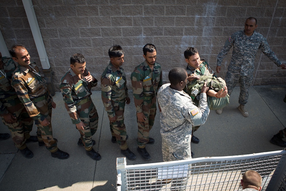 Airborne jump, air assault part of Yudh Abhyas training