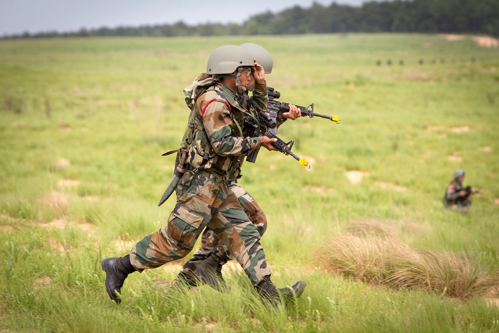 Airborne jump, air assault part of Yudh Abhyas training