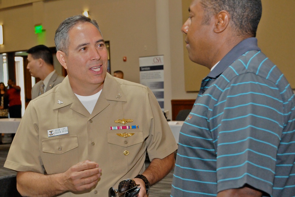 SPAWAR spearheads wounded warrior networking event for REBOOT graduates