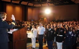 Oath of Enlistment at the 'Keeping the Promise' Annual Symposium Banquet