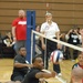Sitting volleyball match