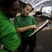 USS Carl Vinson sailors at work