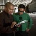 USS Carl Vinson sailors at work