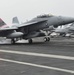 USS Carl Vinson flight deck action