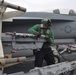 USS Carl Vinson flight deck action