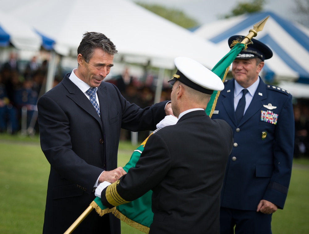 SACEUR change of command ceremony