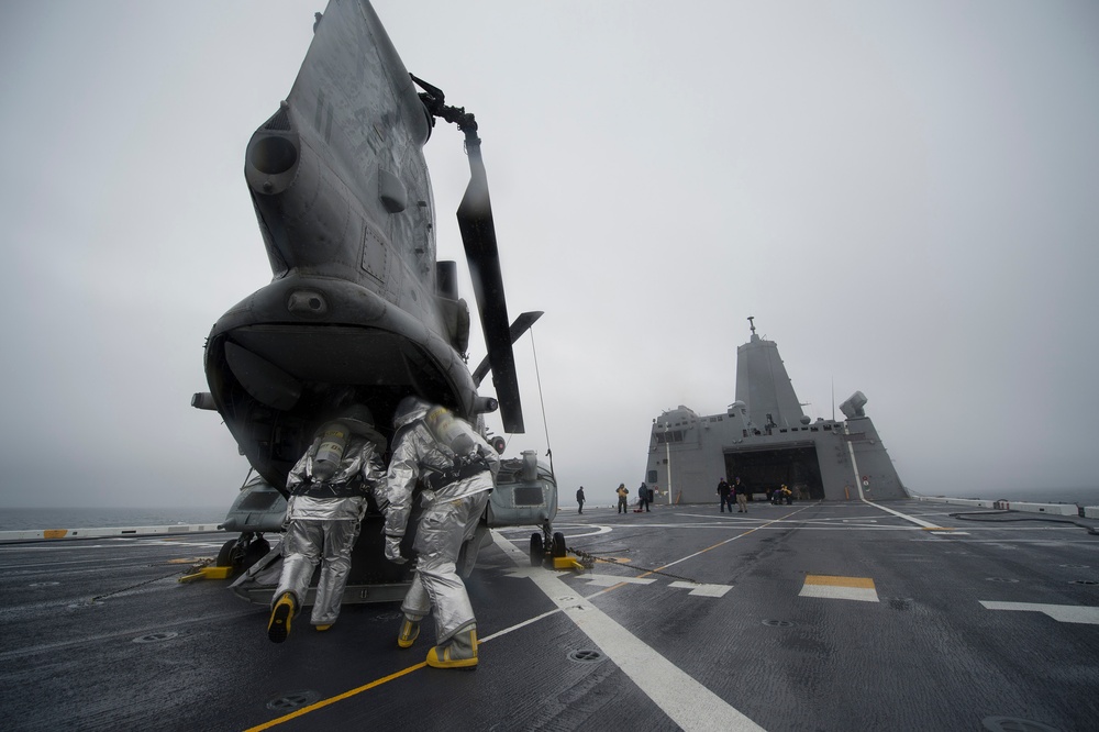 USS Anchorage commissioning