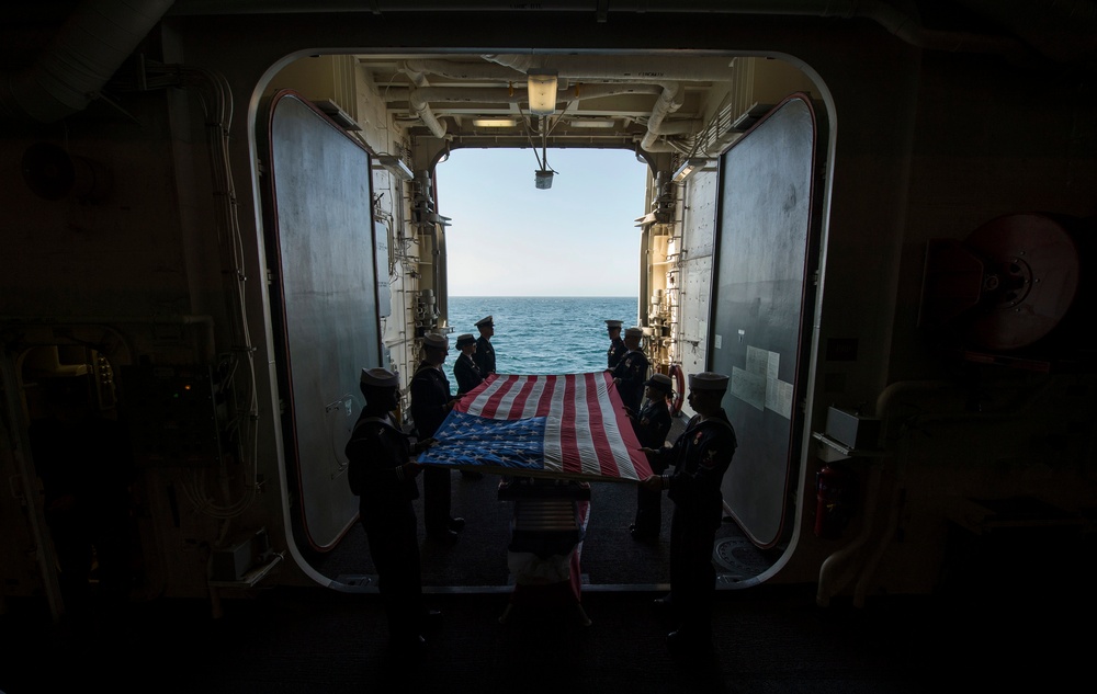 USS Anchorage commissioning