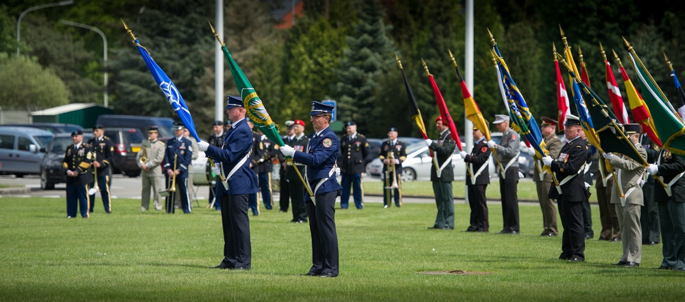SACEUR change of command ceremony