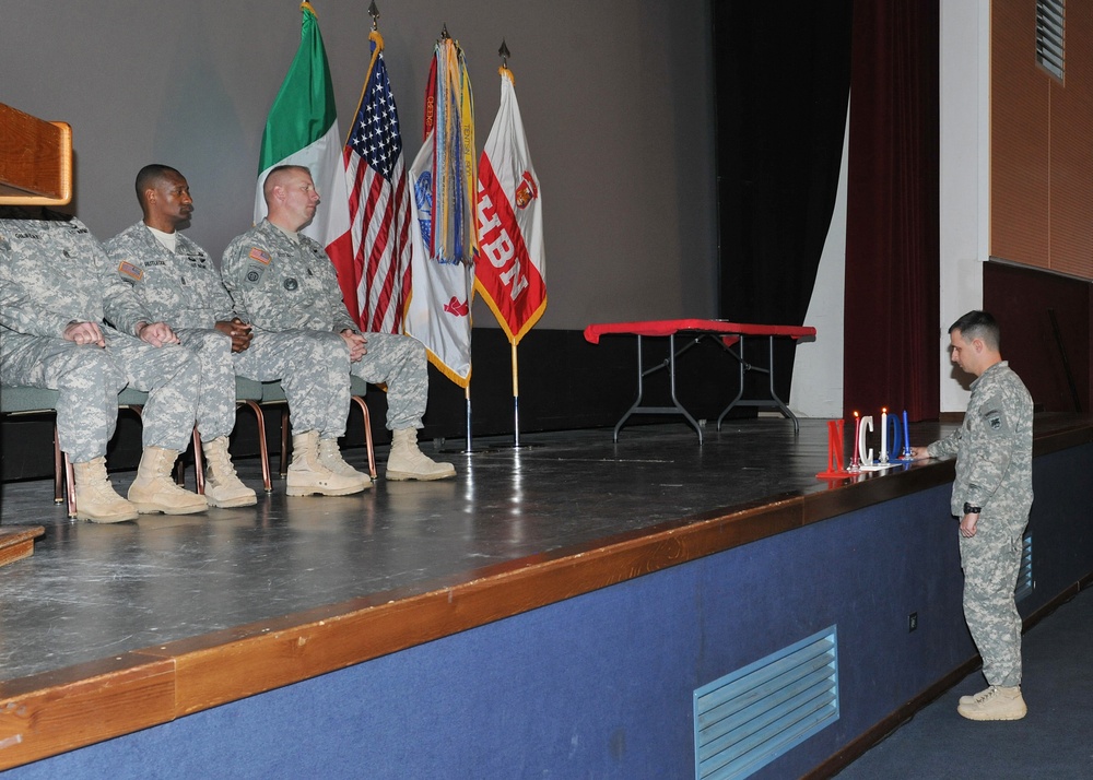 NCO induction ceremony