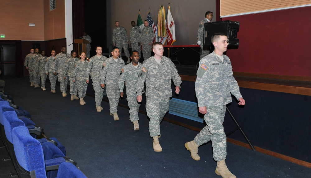 NCO induction ceremony