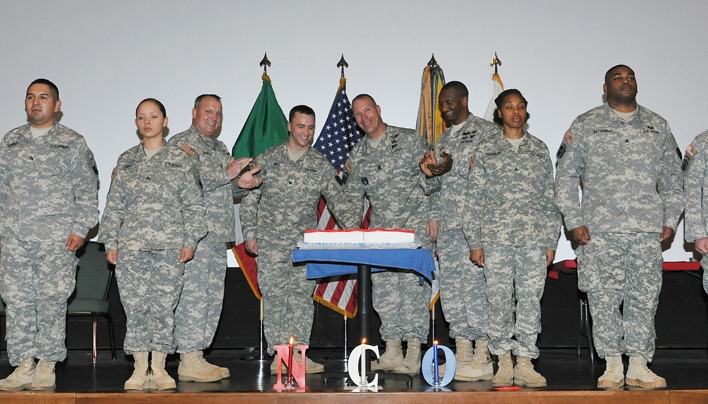 NCO induction ceremony