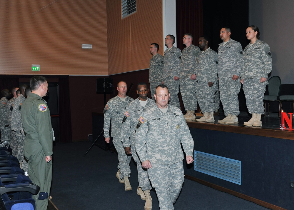 NCO induction ceremony