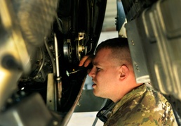 Engine maintainer ensures aircraft readiness at Bagram