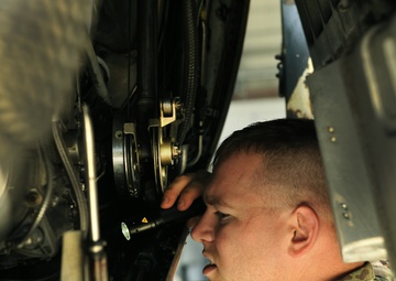 Engine maintainer ensures aircraft readiness at Bagram