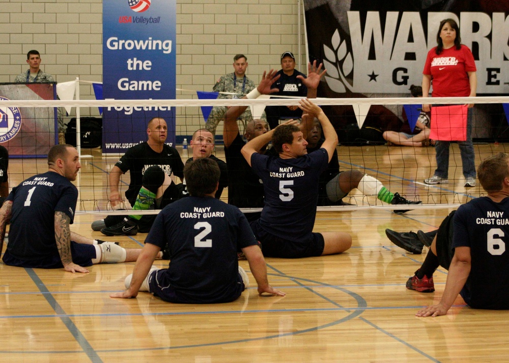 2013 Warrior Games Seated Volleyball