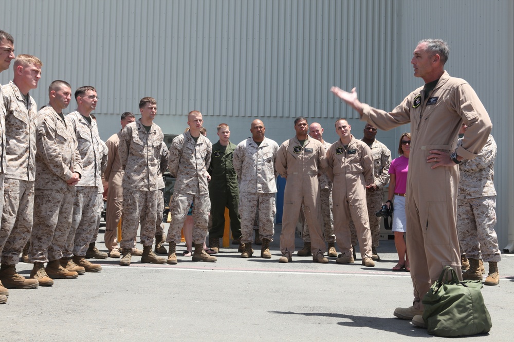 Maj. Gen. Sturdevant's Final Flight with 3rd MAW