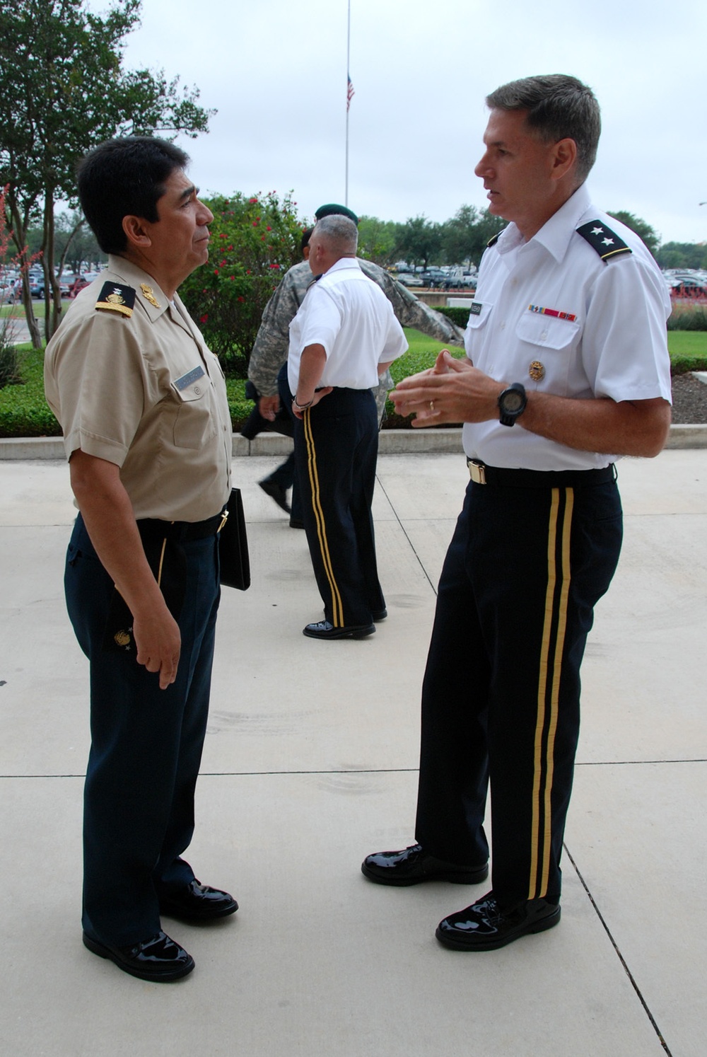 Mexican army war college visit