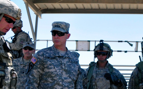 Lt. Gen. Keith C. Walker visits NIE 13.2