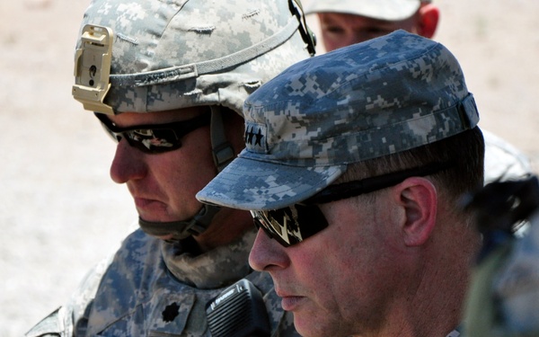 Lt. Gen. Keith C. Walker visits NIE 13.2
