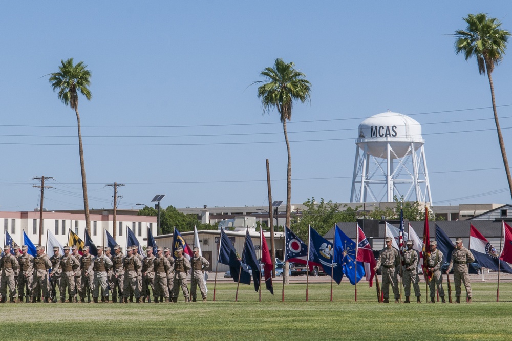 MCAS Yuma Sergeant Major Post and Relief Ceremony