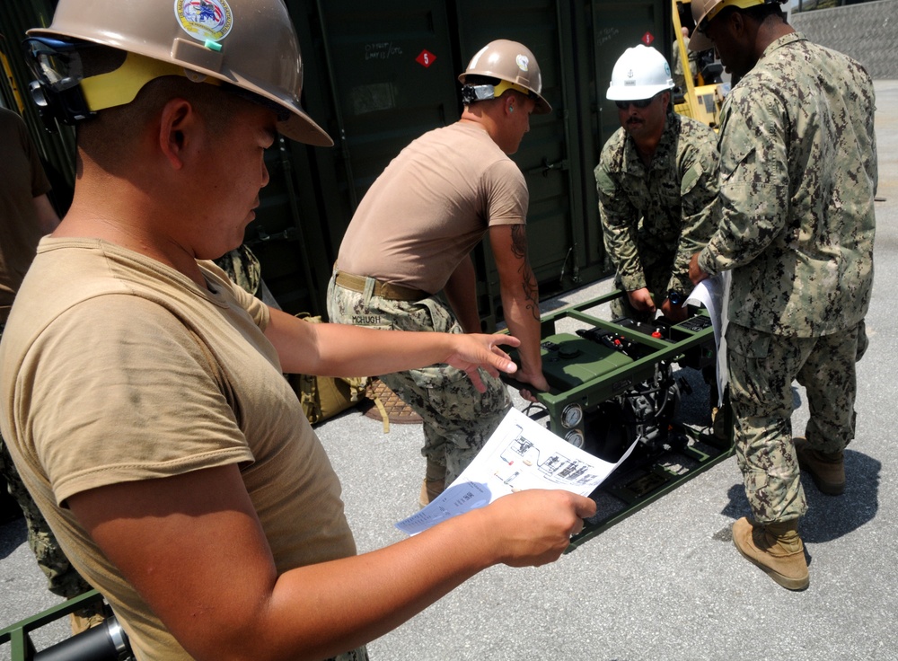 NMCB 5 train as professionals