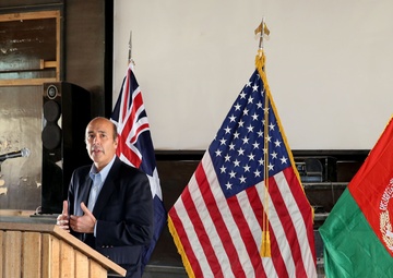 Ambassadors from United States, Australia visit coalition team