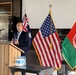 US Assistant Chief of Mission to Kabul, Afghanistan Ambassador Hugo Llorens and Australian Ambassador to Afghanistan Jon Philp visited Multinational Base -Tarin Kot