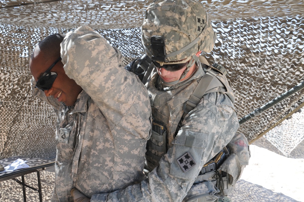 Camp Buehring soldiers compete in Soldier, NCO of the Quarter
